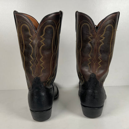 Vintage Rocky Carroll Cowboy Boots | Teju Lizard | Custom | Men’s 10