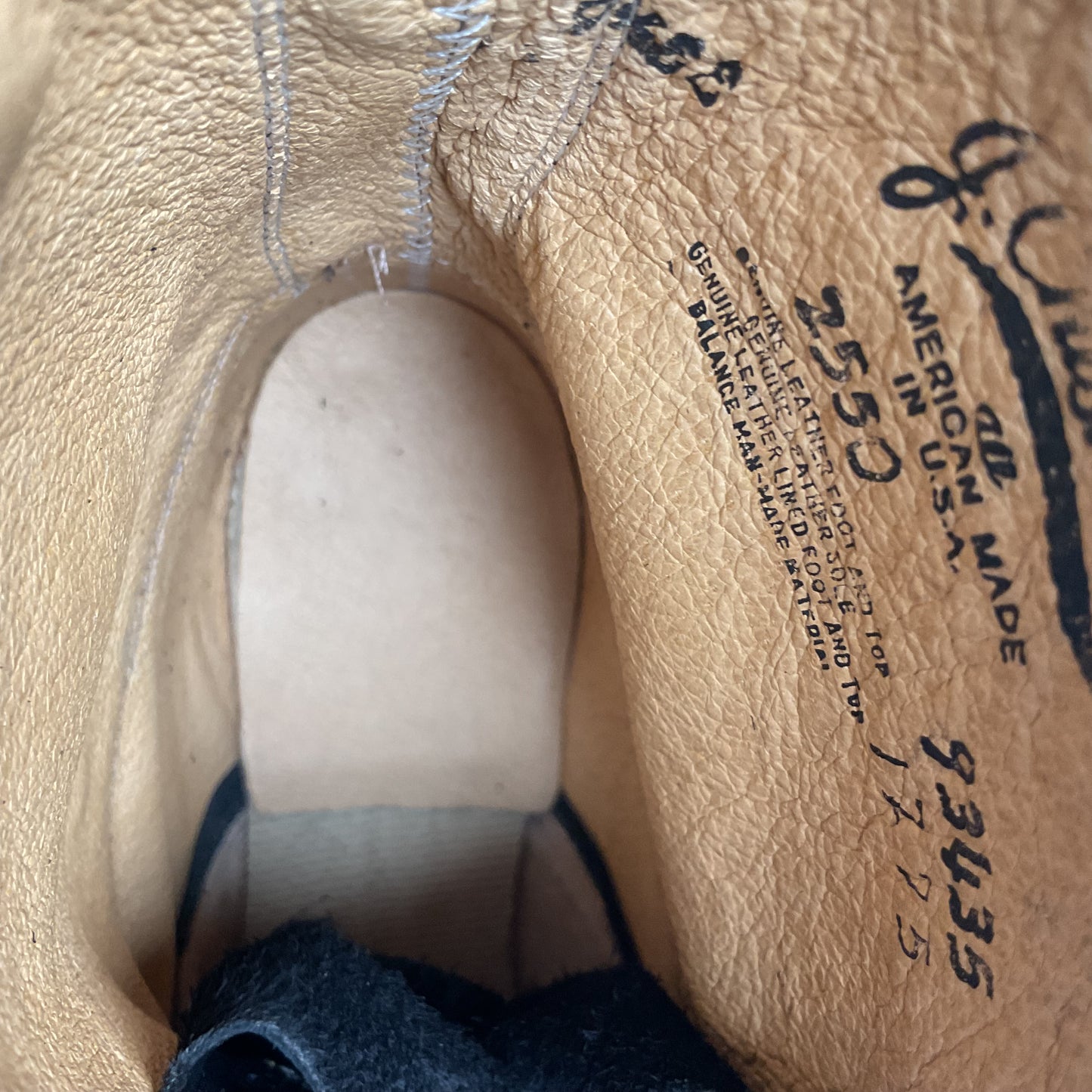 Vintage J. Chisholm Kiltie Packer Boots 9.5 EE USA Made Lace Up