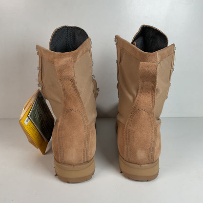 Bellville Army Combat Boot Temperate Weather 13 R USA Made Desert Tan
