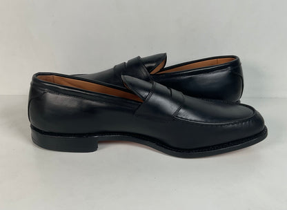 Allen Edmonds Hinsdale Penny Loafers 14 D USA Made Black Calfskin