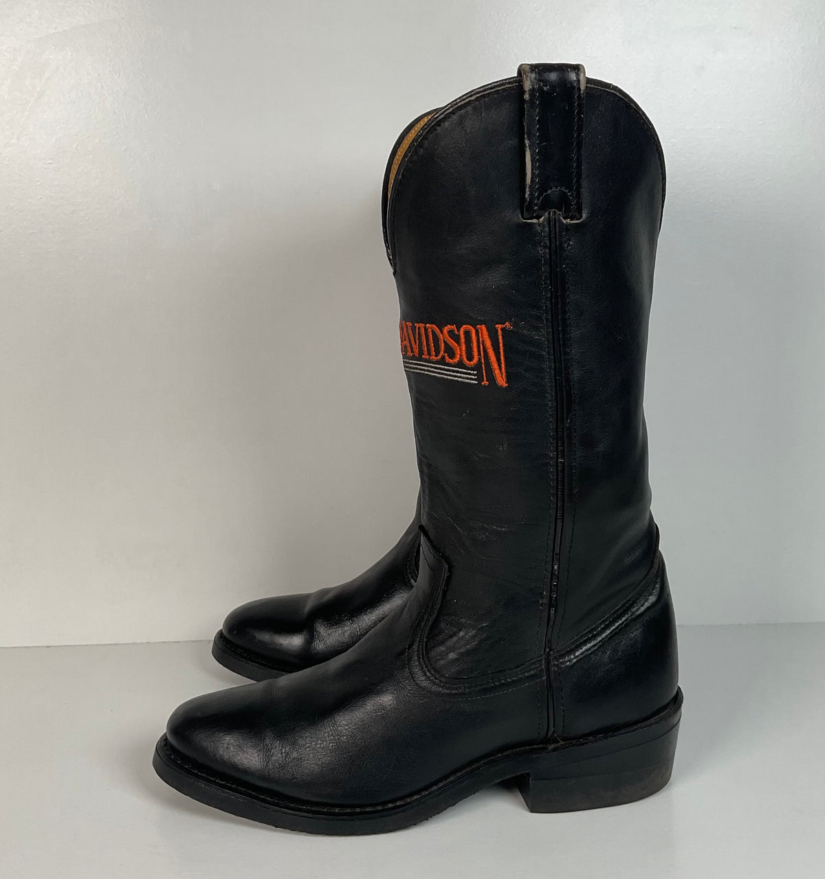 Vintage Harley Davidson Cowboy Boots | USA Made | Men’s 6.5 | Women’s 7.5