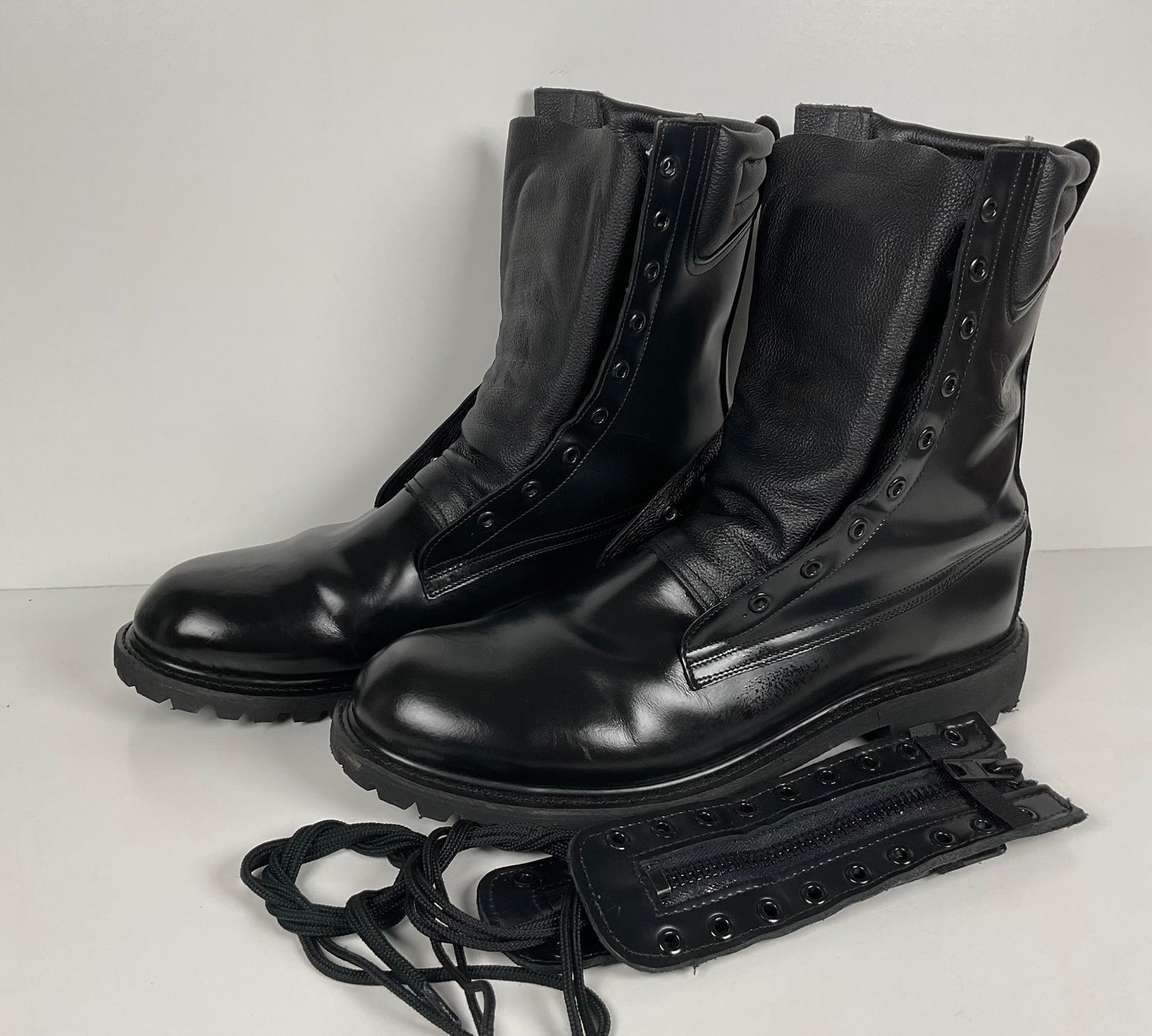 Southwest Boot Company | Glossy Patrol Boots | Soft Toe | USA Made | Men’s 13 D
