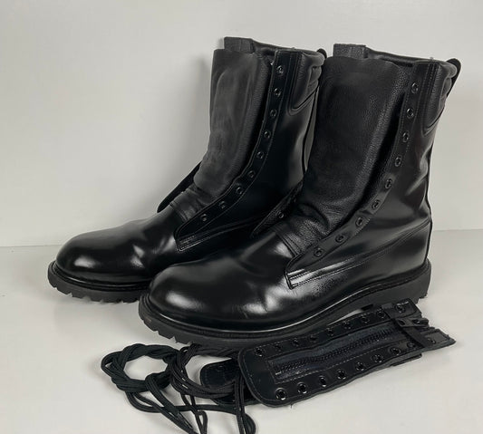 Southwest Boot Company | Glossy Patrol Boots | Soft Toe | USA Made | Men’s 13 D