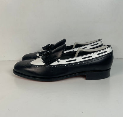 Vintage Footjoy Classics Kiltie Tassel Loafers 10.5 B USA Made Spectator Style