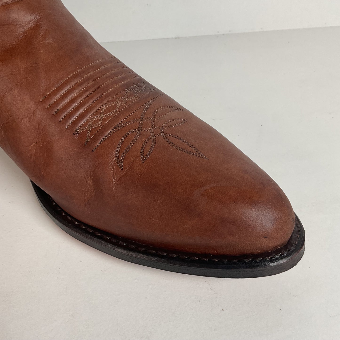 Vintage Dan Post Apache Cowboy Boots | USA Made | Distressed | Men’s 12 D