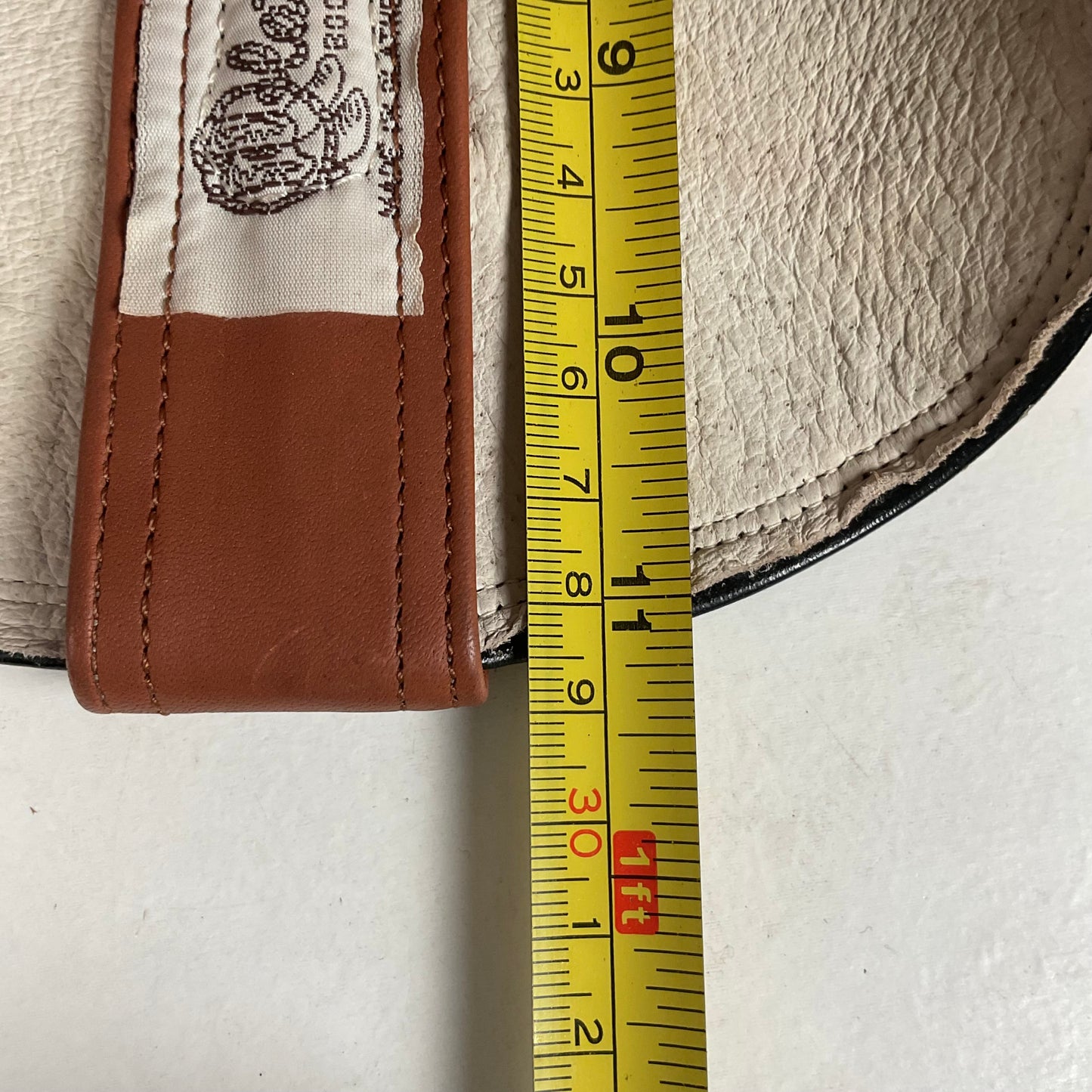 Olathe Brown Mule Cowboy Boots 9.5 D USA Made