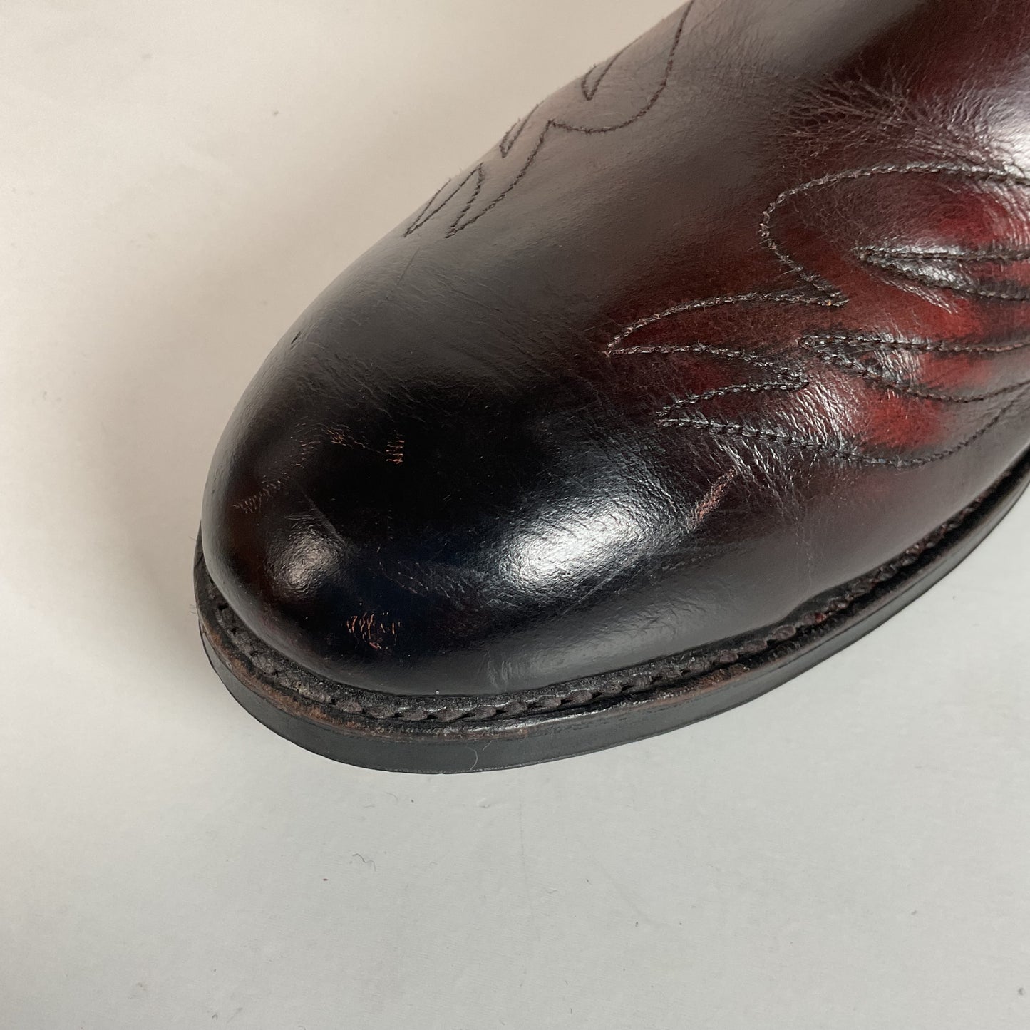 Vintage 1970s Iron Age Thunderbird Cowboy Boots 10.5 D USA Made