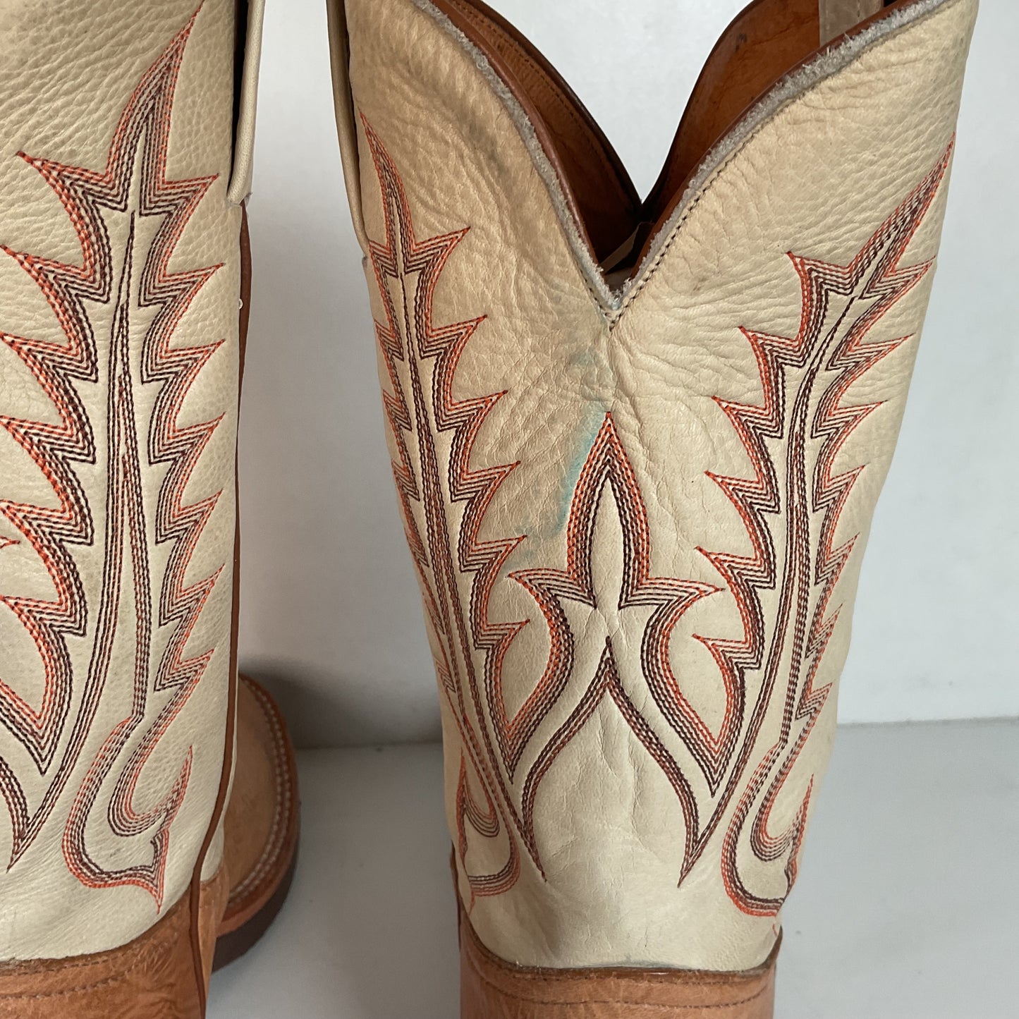 Vintage Tony Lama Women’s Stockman Roper Boots 6.5 B Crepe USA Made