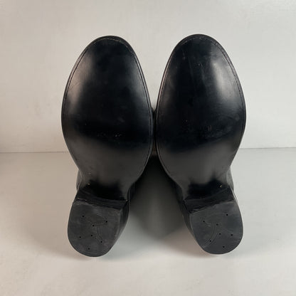 Custom Made Ostrich Leg Cowboy Boots | Lone Star Inlay | Exotic | Men’s 10.5
