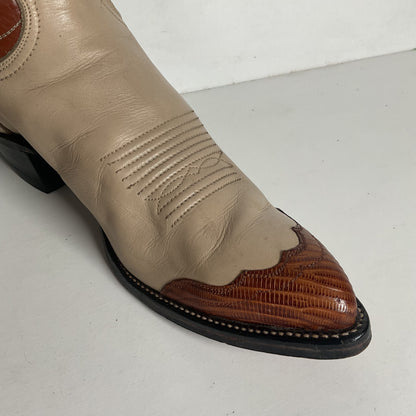 Vintage Tony Lama Urban Cowgirl Boots Men’s 6.5 | Women’s 7.5 Gold Label