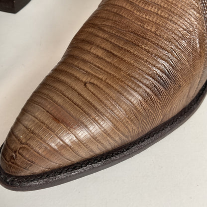 Vintage Panhandle Slim Teju Lizard Cowboy Boots | Men’s 9 D