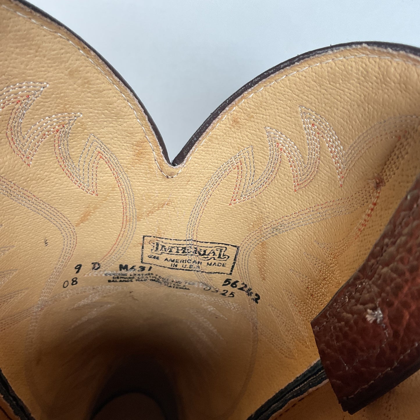 Vintage Texas Imperial Cowboy Boots | Bullhide | USA Made | Men’s 9 D