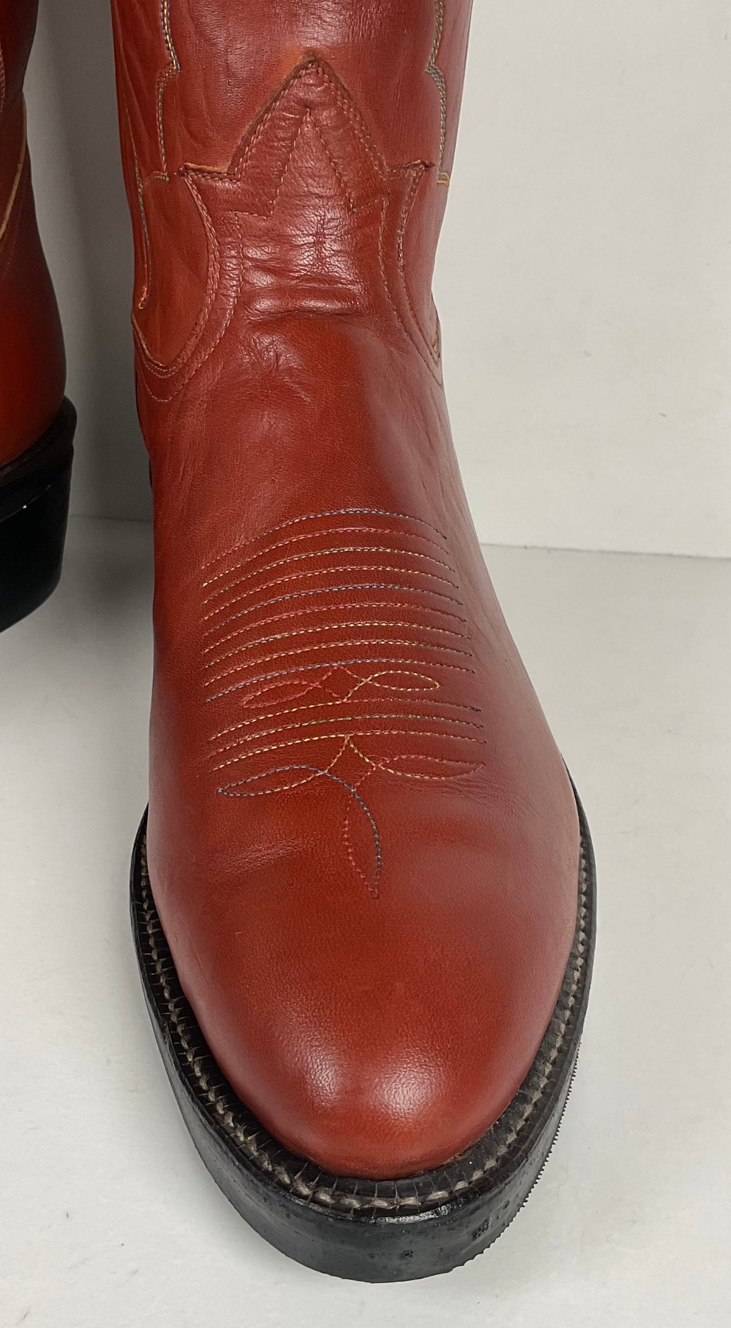 Vintage Tony Lama Retan Cowboy Boots | Gold Label | USA Made | Men’s 9 EE