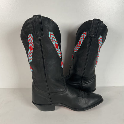 Dan Post for Code West Navajo Fringe Cowgirl Boots | USA Made | Women’s 7.5
