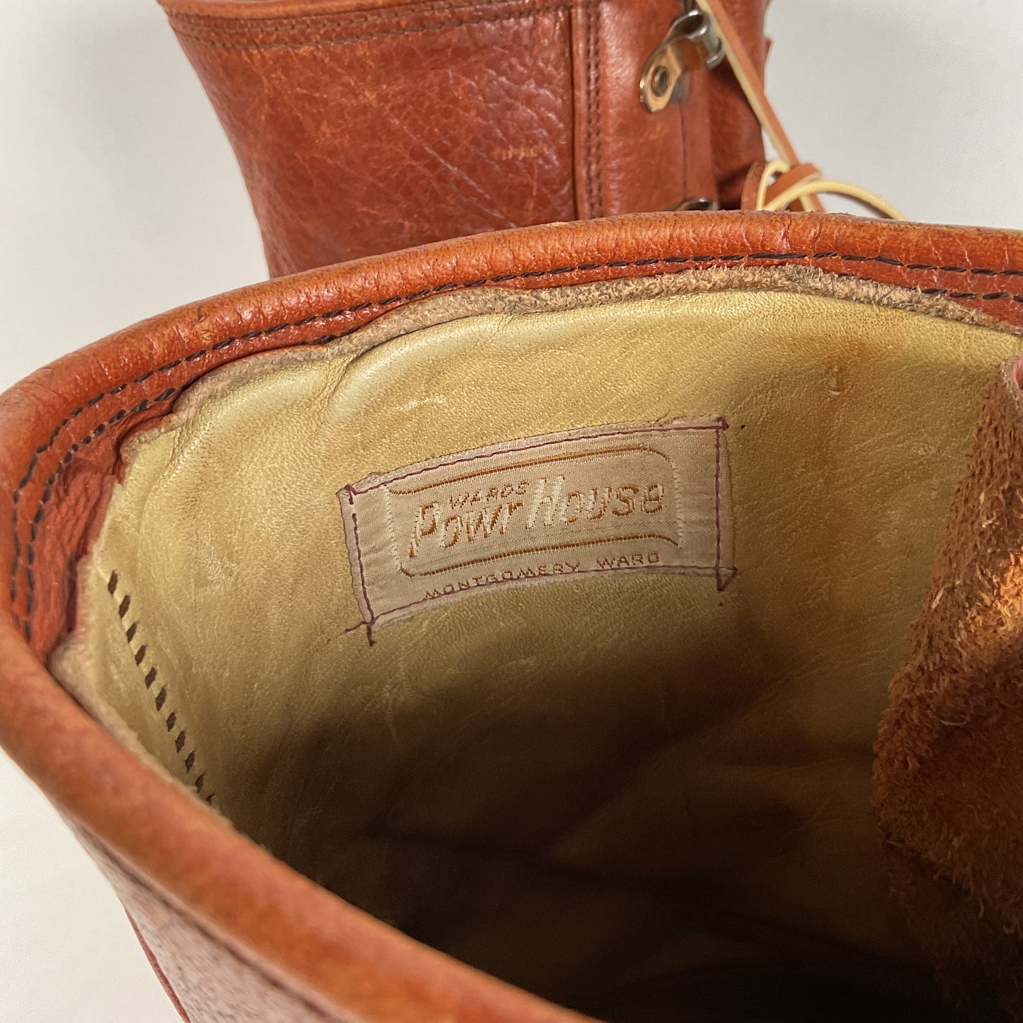Vintage Montgomery Ward Powerhouse Boots | Moc Toe | Men’s 12 D