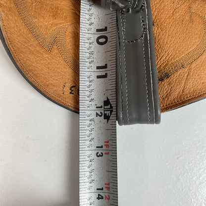 Vintage Grey Tony Lama Grey Cowboy Boots 11 D Gold Label USA Made