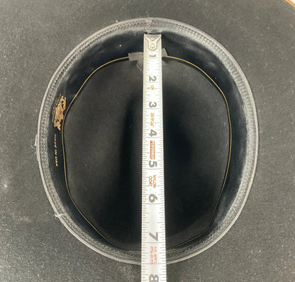 Vintage Stetson Cowboy Hat Black Felt XXX USA Made