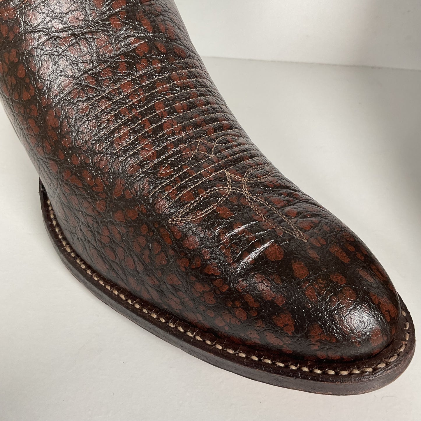 Vintage Tony Lama Caribou Buckaroo Boots | Exotic | Gold Label | Men’s 10 D