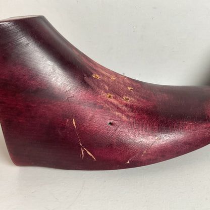 Antique Wooden Tall Boot Stretcher 9 C Equestrian Polo Form