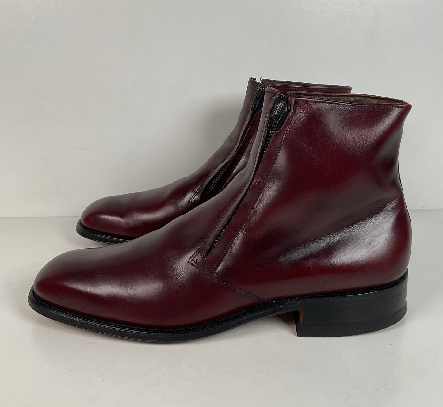 Vintage Allen Edmonds York Ankle Boots | Double Zip | Extra Narrow | Men’s 10 A