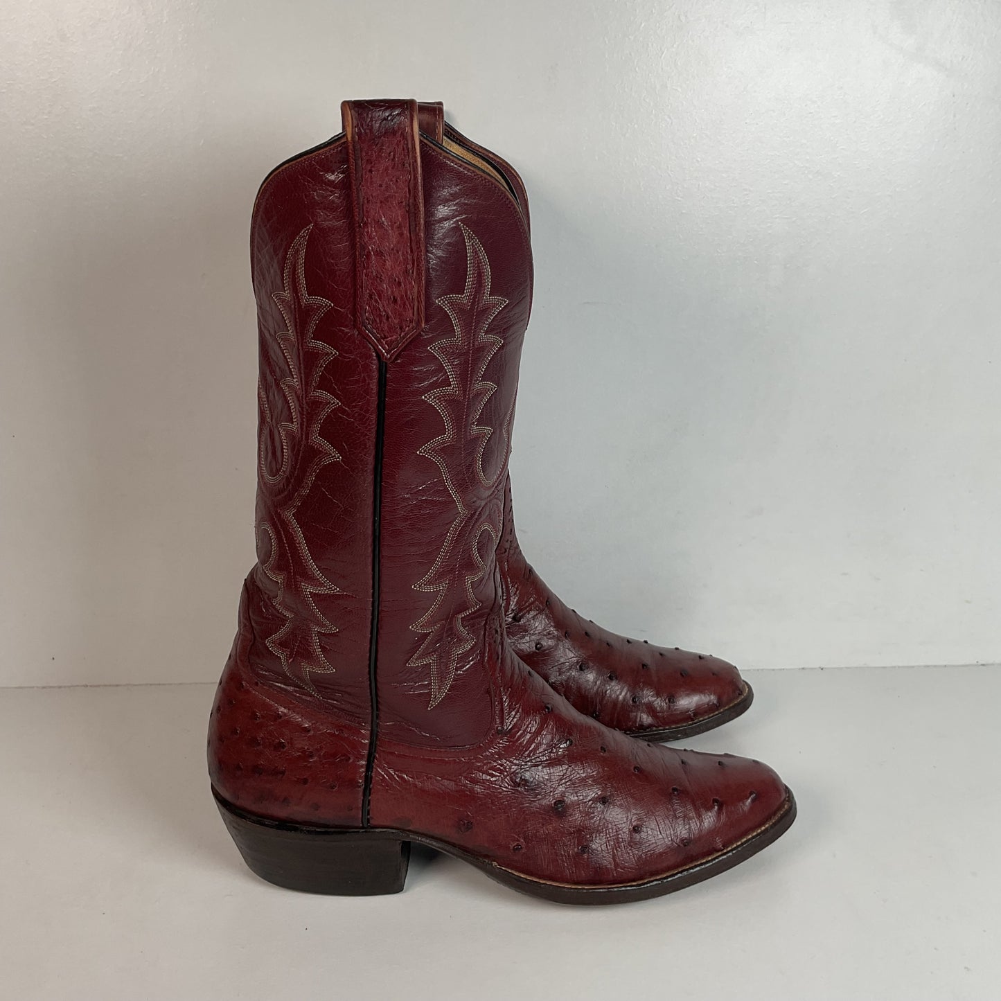 Rios Of Mercedes Full Quill Ostrich Cowboy Boots Men’s 8 | Women’s 9 Exotic