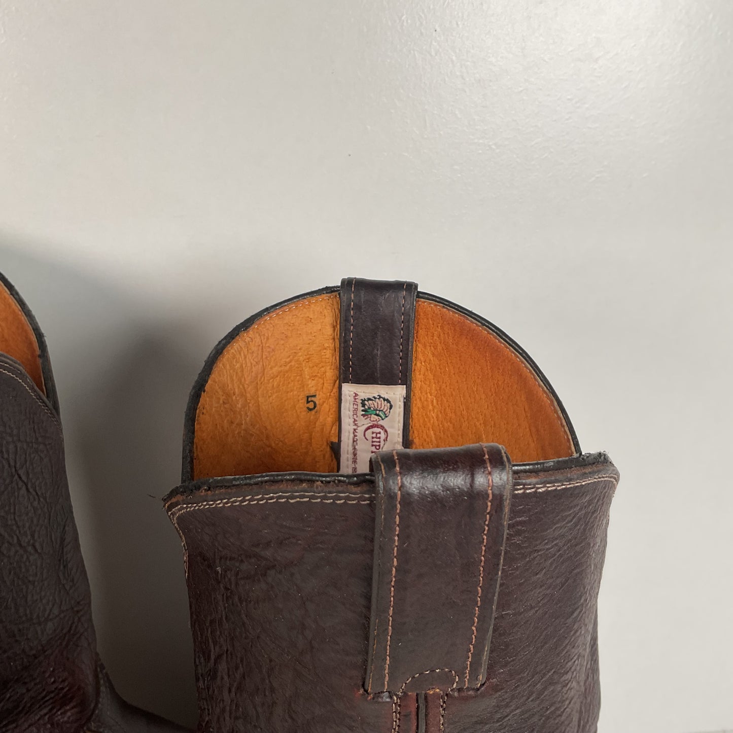 Chippewa Corbel Wellington Cowboy Boots | USA Made | Briar Pitstop | 14 D