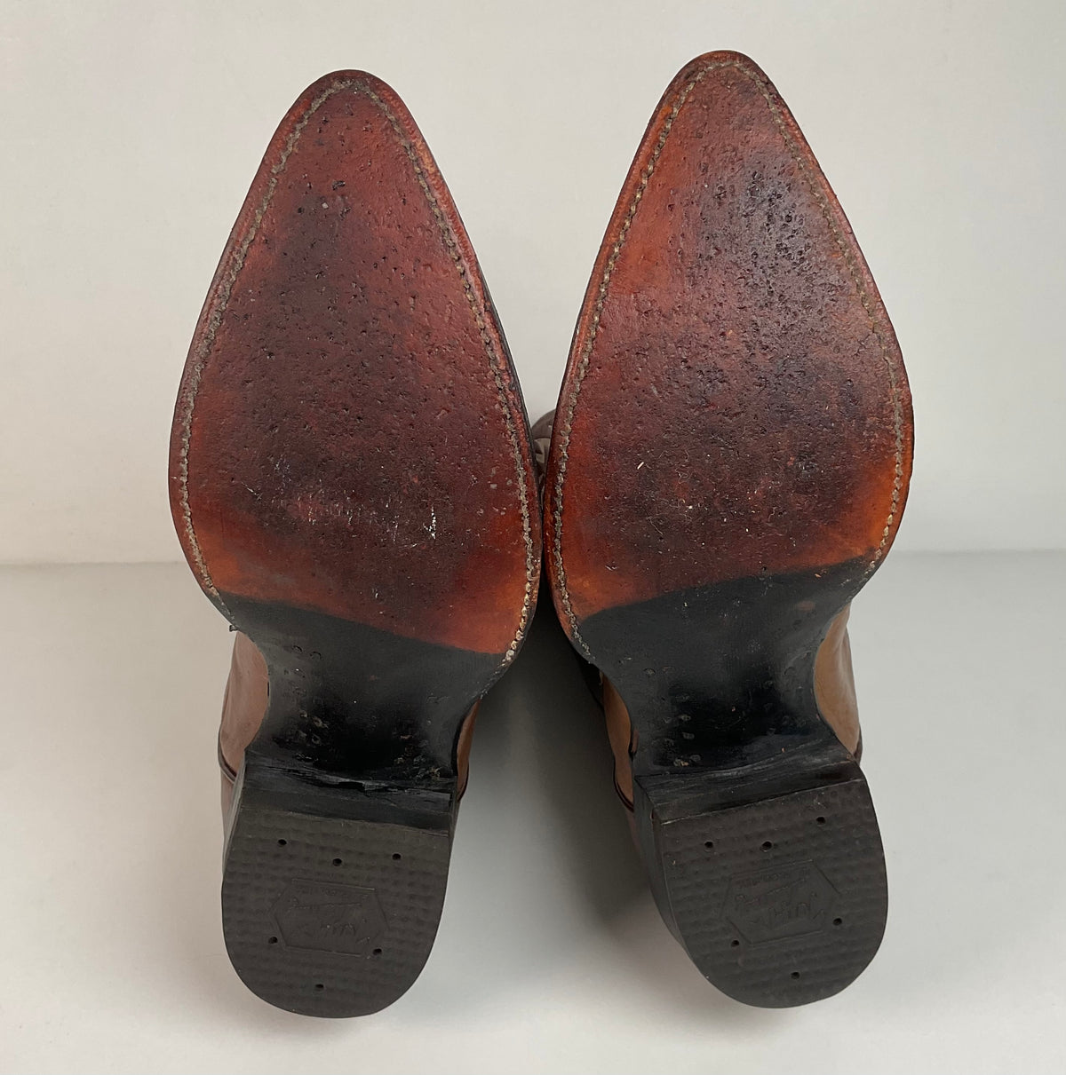Vintage Tony Lama Lizard Wingtip Cowboy Boots | Gold Label | Men’s 9.5 D