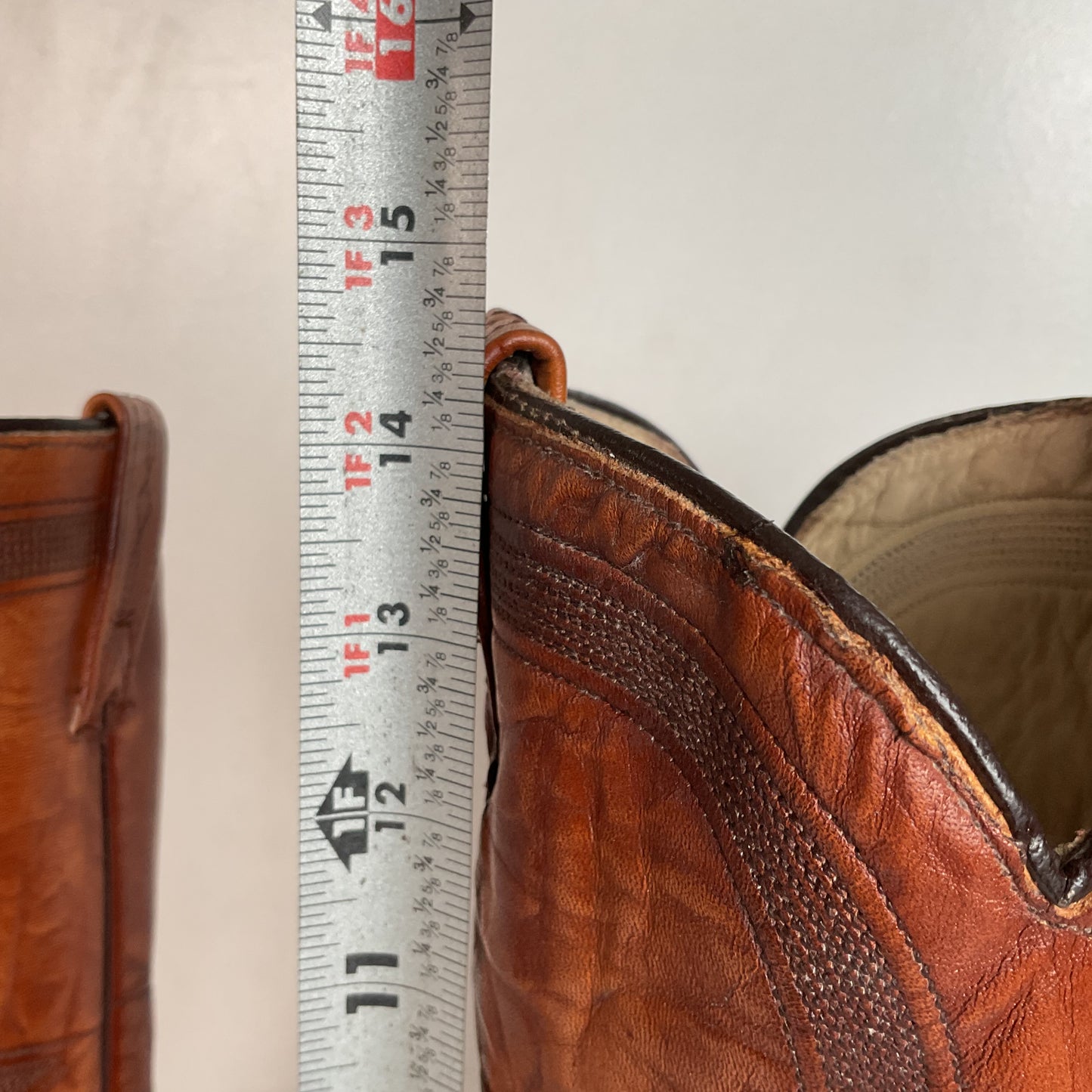 Vintage Dan Post French Toe Cowboy Boots | 1970s | 10.5 D