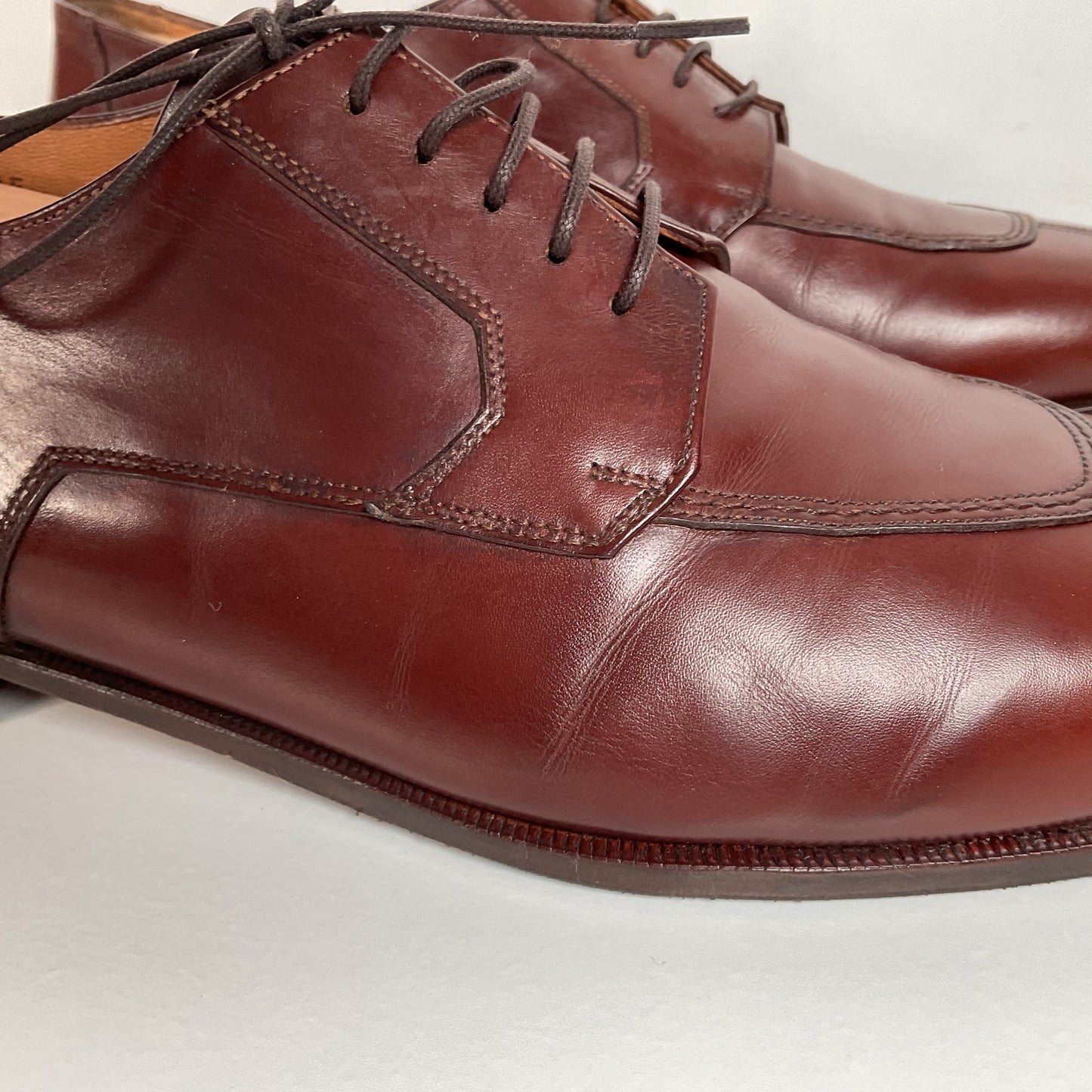 Santoni Classico | Split Toe Derby Shoes | Men’s 11.5 D