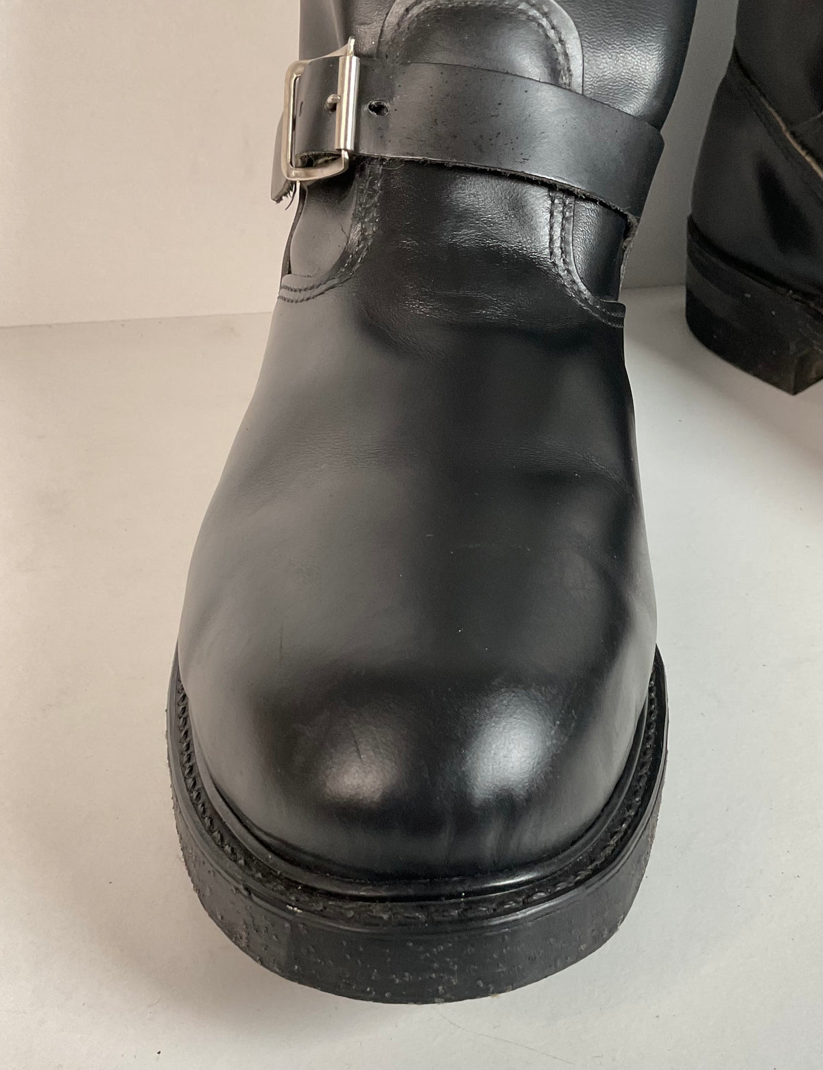 Vintage Brahma Steel Toe Engineer Boots | USA Made | Men display picture 3