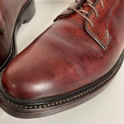 Vintage Florsheim Imperial Kenmoor Derby Shoes | Plain Toe | Men’s 9 D