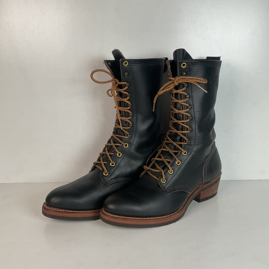 Vintage Golden Retriever Packer Boots 10 D USA Made Soft Toe