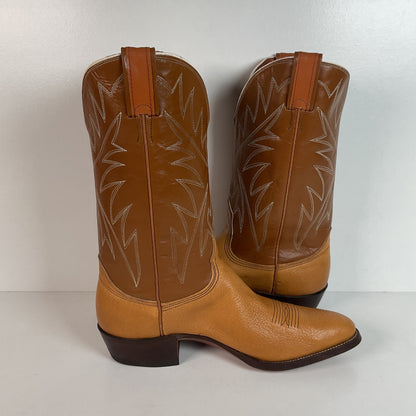 Vintage Nocona Cowboy Boots | 1960s Era | Exotic | Men’s 10.5 D