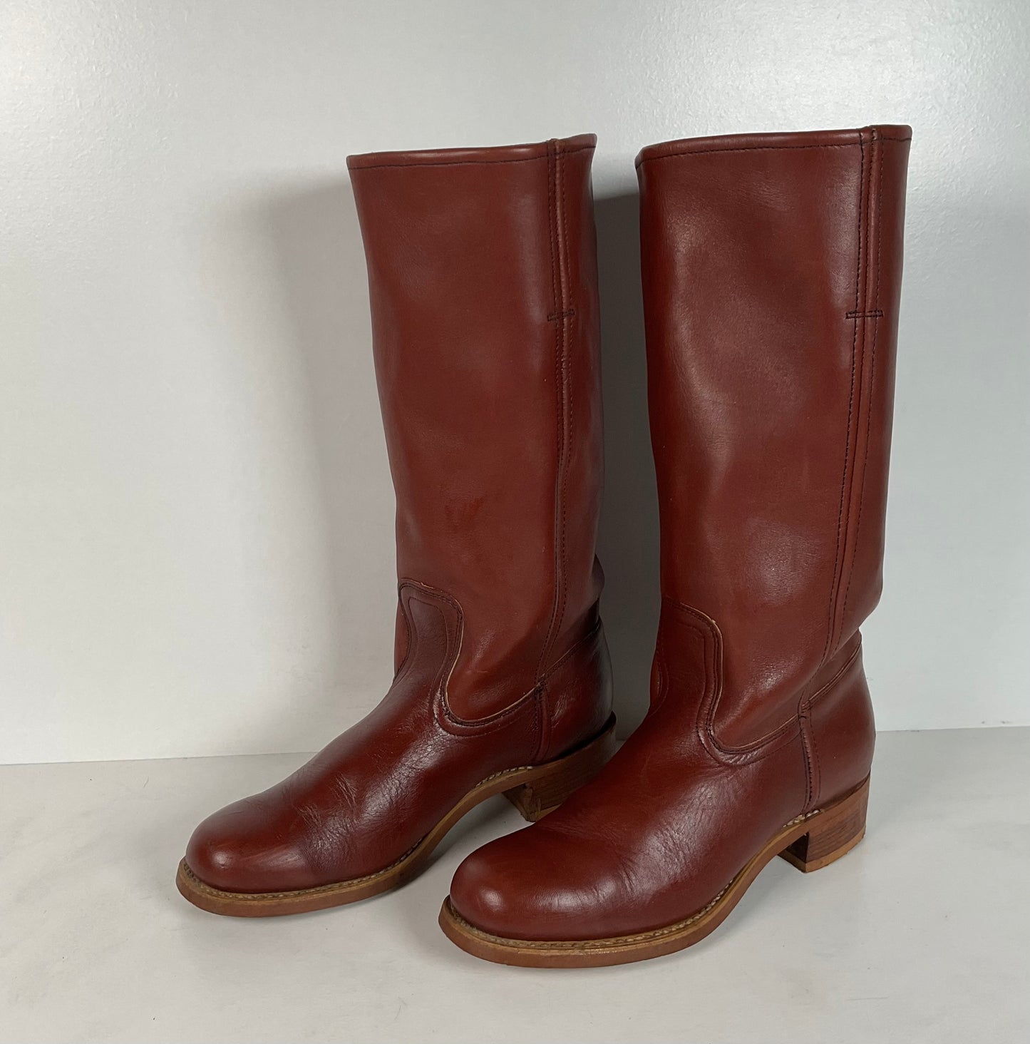 Vintage Western Campus Boots | Chunky | USA Made | Women’s 7 B