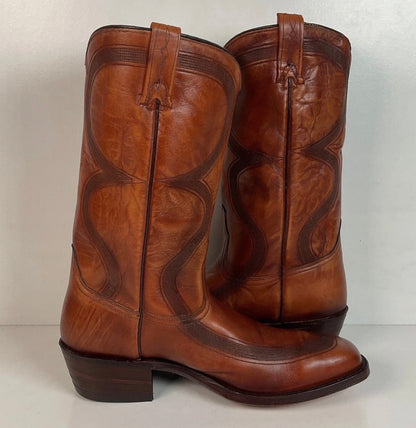 Vintage Dan Post French Toe Cowboy Boots | 1970s | Men’s 10.5 D