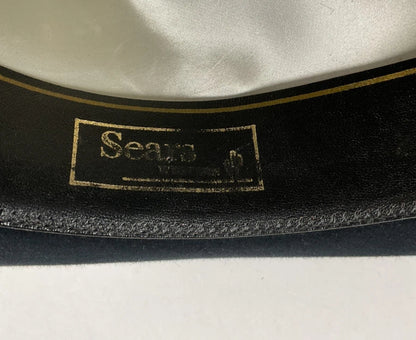 Vintage Sears Western Wear Cowboy Hat 7 1/8 Native Southwestern Headband