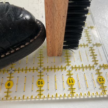Vintage Larry Mahan Tall Black Cowgirl Boots | Python Snakeskin | 7 B