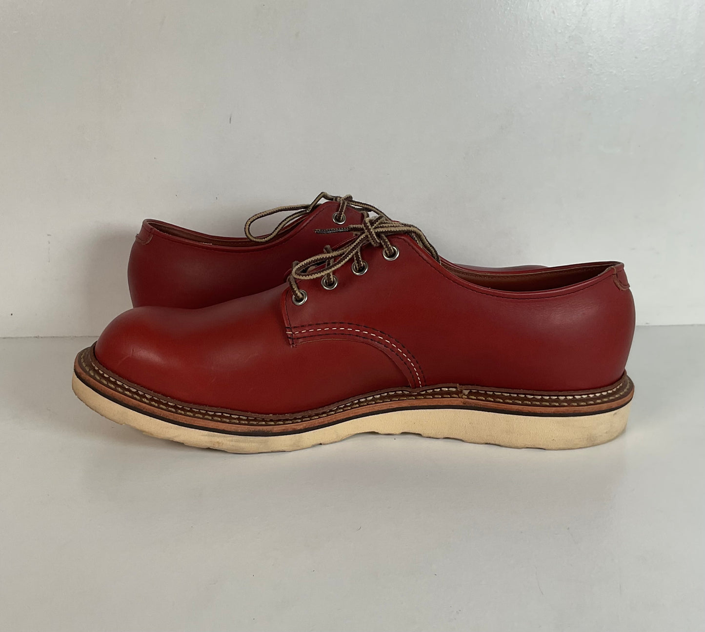Red Wing Work Oxford Shoes 13 D USA Made Style 8001 Oro Russet