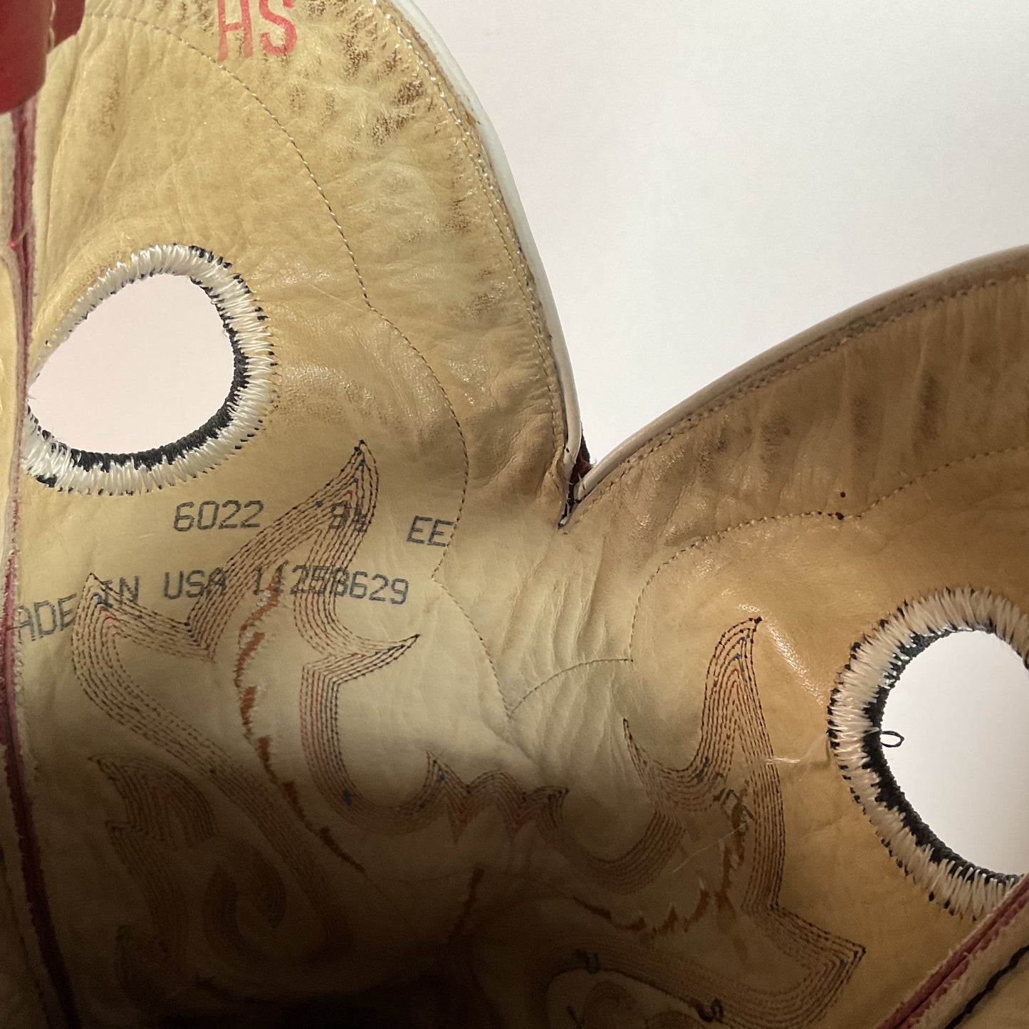 Tony Lama Bullhide Buckaroo Boots | USA Made | Collar Overlay | Men’s 9.5 EE