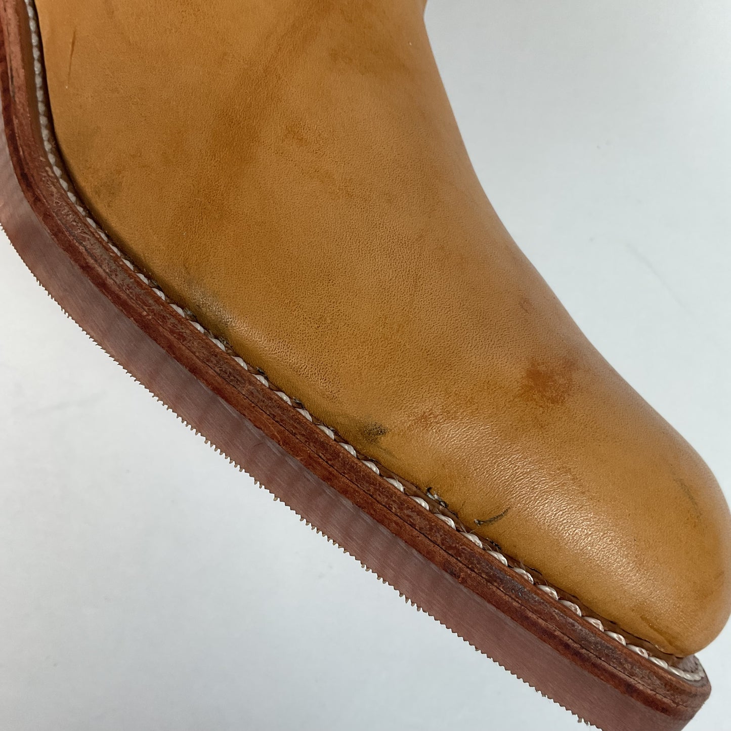 Vintage Hy-Test Banana Campus Boots Men’s 9.5 C Safety Toe USA Made