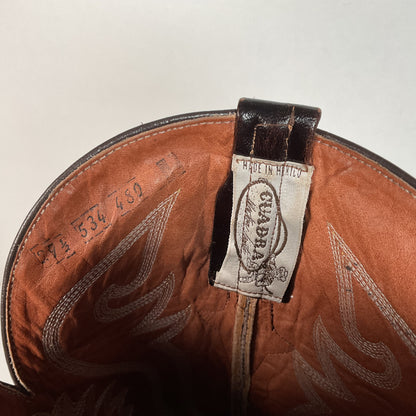 Vintage Cuadra Ostrich Leg Cowboy Boots | Exotic | Men’s 10.5