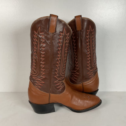 Vintage Tony Lama Gold Label Cowboy Boots | USA Made | 1970s | Men’s 10.5 D