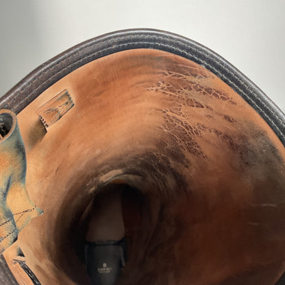 Black Sign Aviator Boots | Horse Hide Engineer | Men’s 10