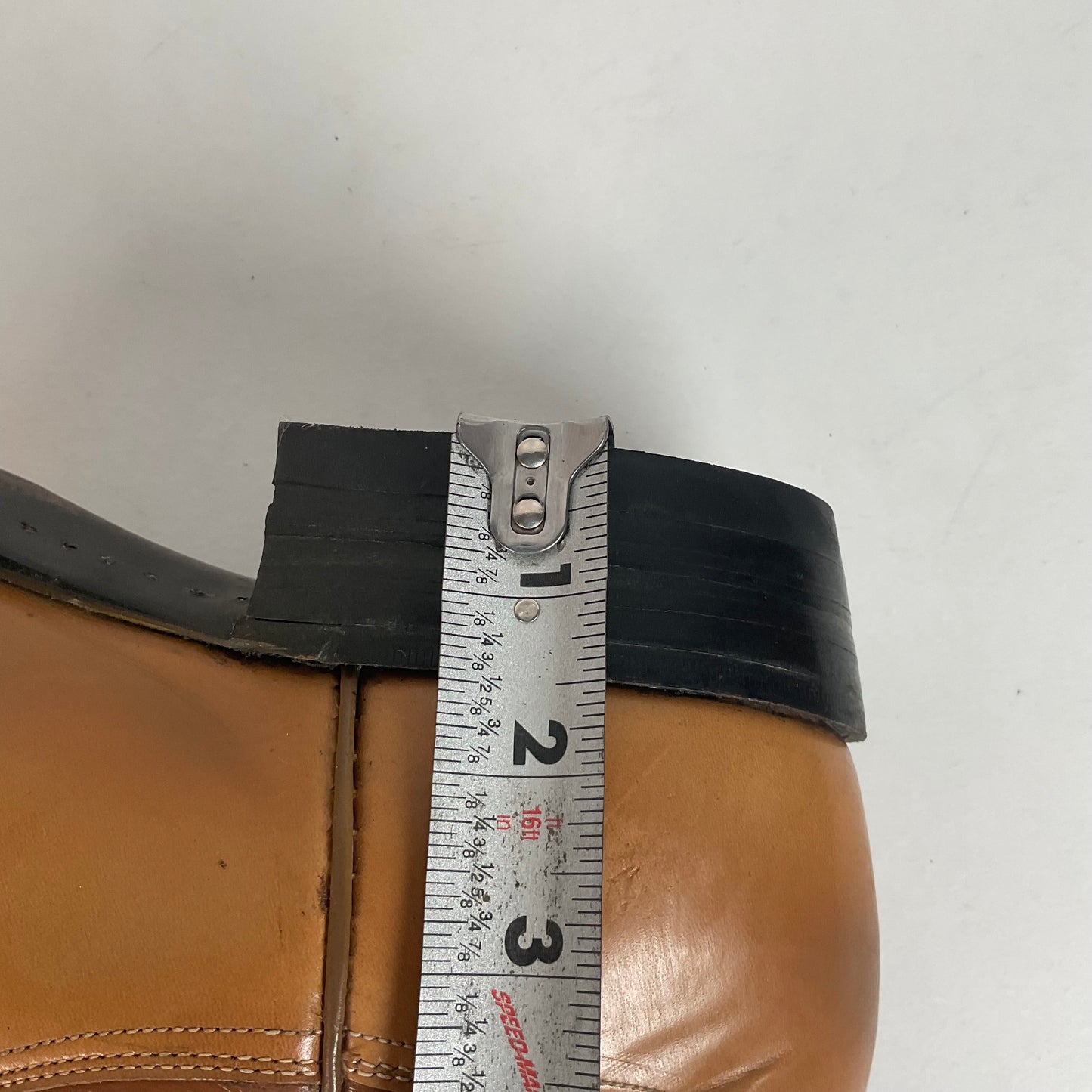 Vintage 1960s Justin Cowboy Boots 11.5 D Hand Lasted Old Fort Worth Label