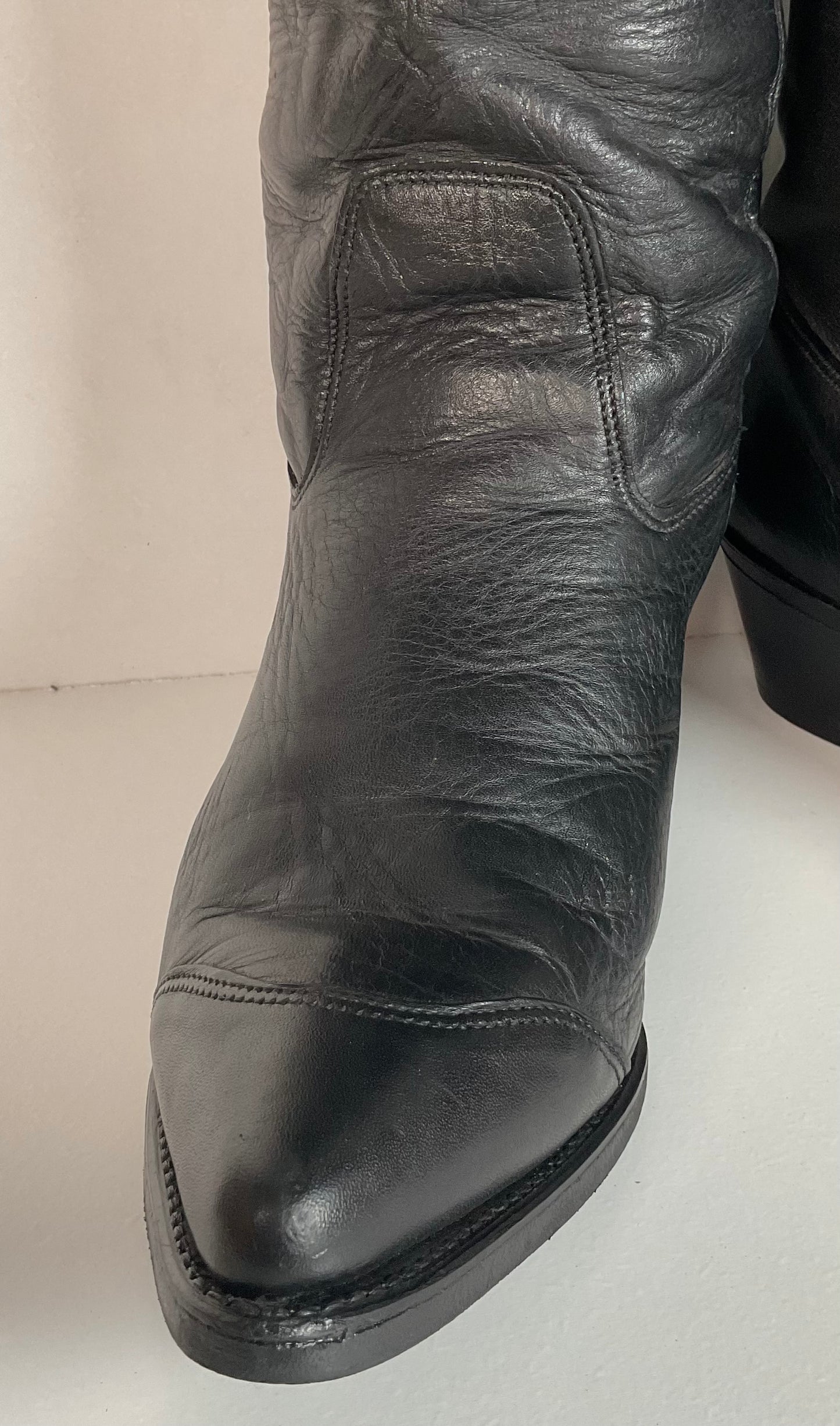 Vintage Women’s Harley Davidson Tall Lace Up Boots 10 M USA Made