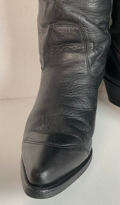 Vintage Women’s Harley Davidson Tall Lace Up Boots 10 M USA Made