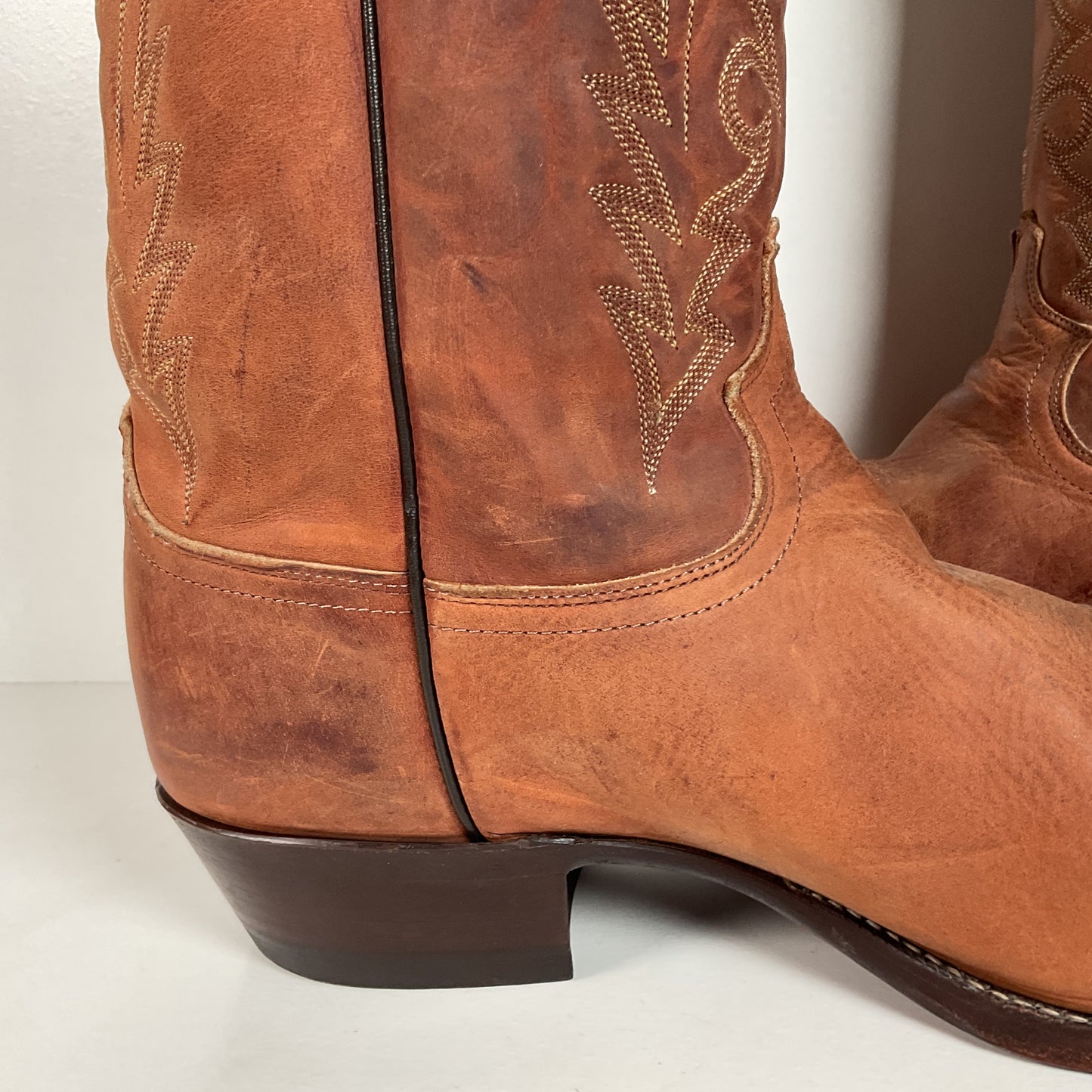 Vintage Justin Bay Apache Cowboy Boots | USA Made | Men’s 13 D