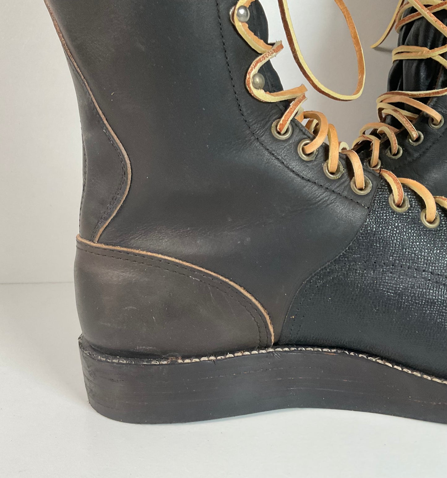 Vintage Chippewa Linesman Boots | 60s Era | USA Made | 10 E