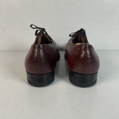 Vintage Florsheim Plain Toe Dress Shoes 10.5 3E (Wide)