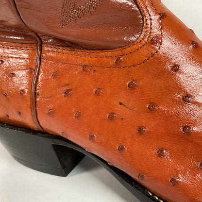 Vintage Nocona Full Quill Ostrich | Exotic | USA Made | Men’s 9 D
